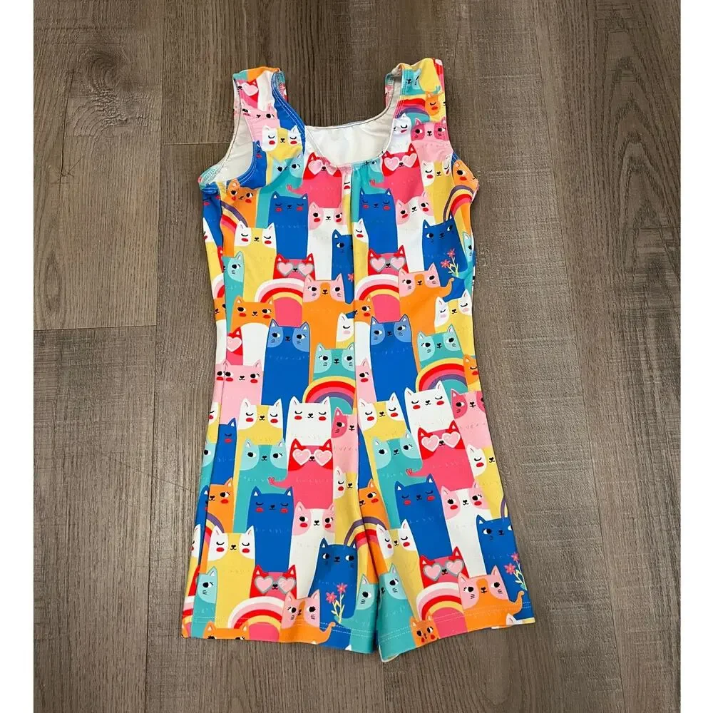 Destira Rainbow Cat Leotard